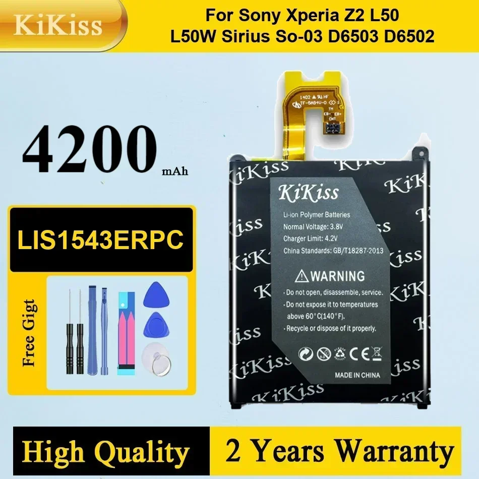 

LIS1543ERPC Mobile Phone Battery For Sony Xperia Z2 L50 L50w Sirius SO-03 D6503 D6502