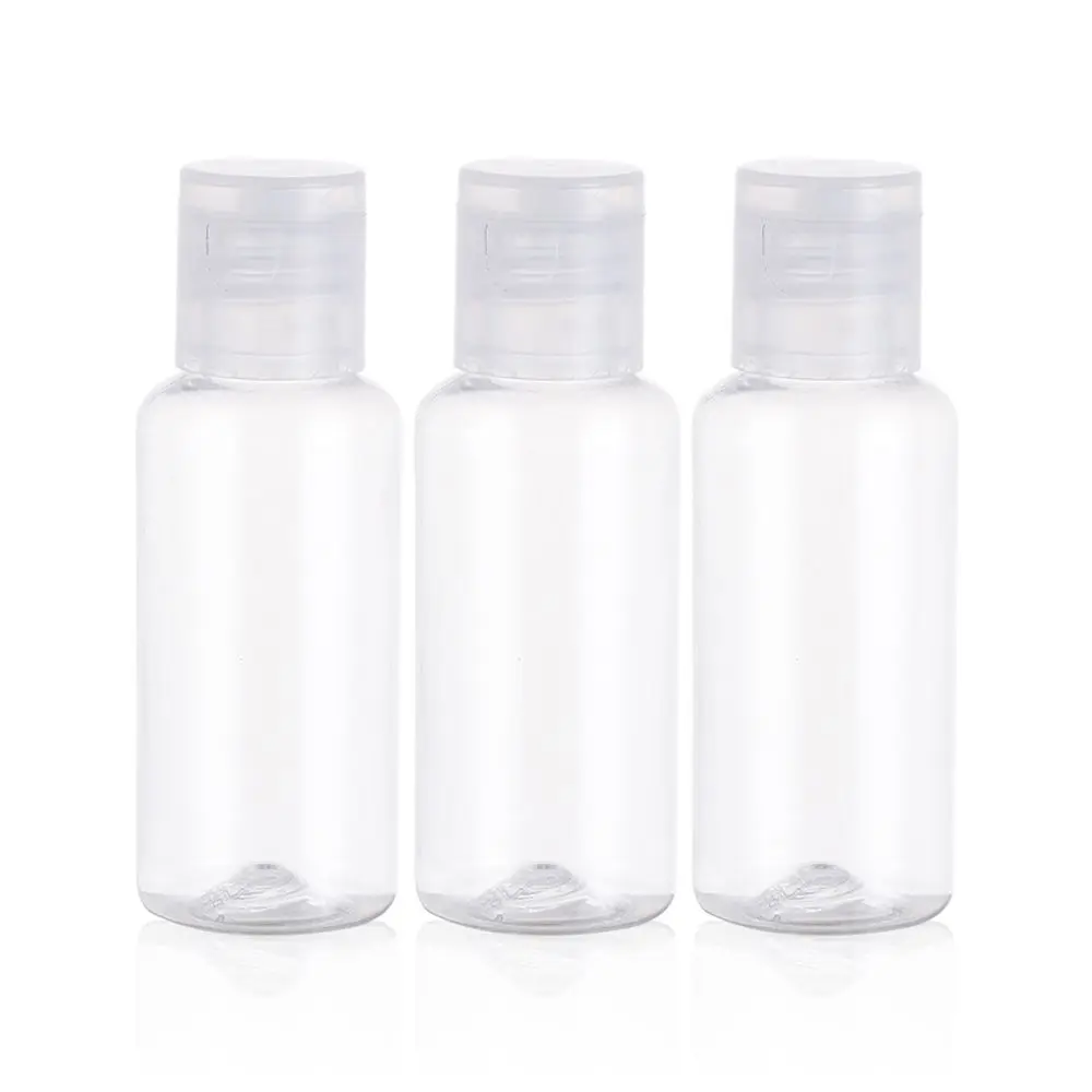Squeeze Plastic Clear Shampoo Bottle Empty Container Bottle Lotion Jar Refillable