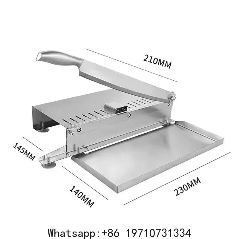 Stainless Steel Meat Slicer Slicer Bone Cutting Machine Minced Lamb Bone Cutter Chicken Duck Fish Ribs Lamb Cutting