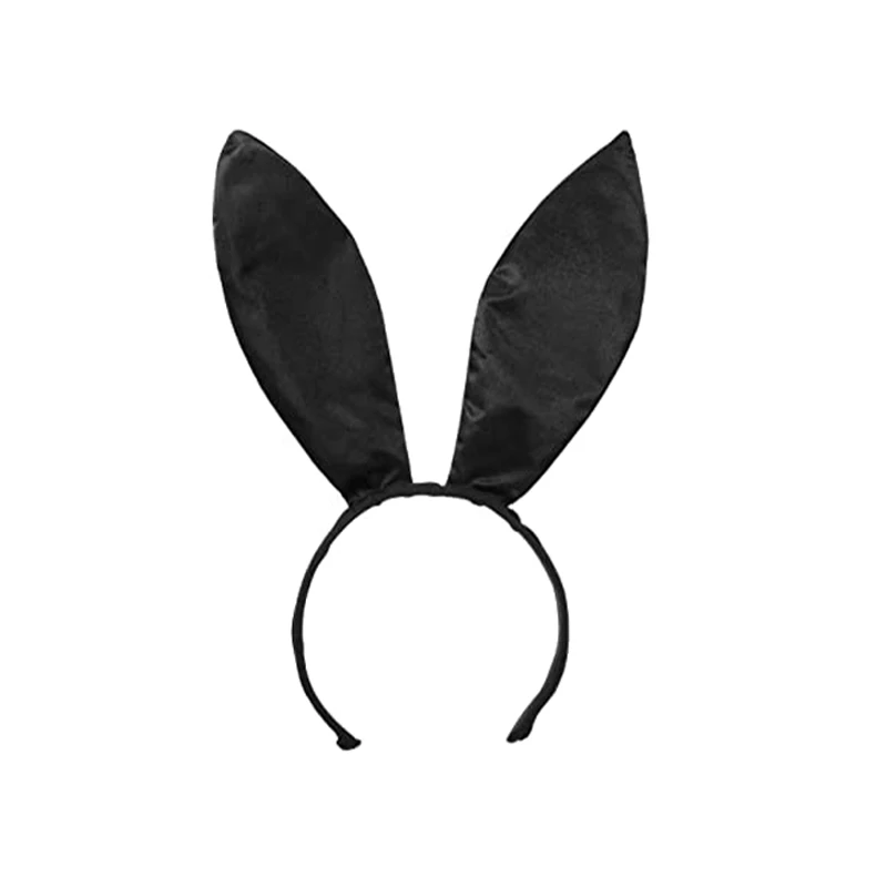 PESENAR 부활절 토끼 의상 세트 토끼 귀 머리띠 커프 및 토끼 꼬리 액세서리 포함