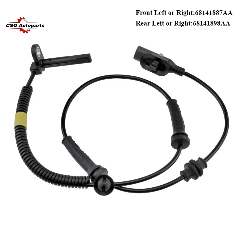 

68141887AA 68141898AA Датчик скорости переднего и заднего левого и правого колеса ABS 68141887AB 68217205AA для Jeep Cherokee 2014-2020