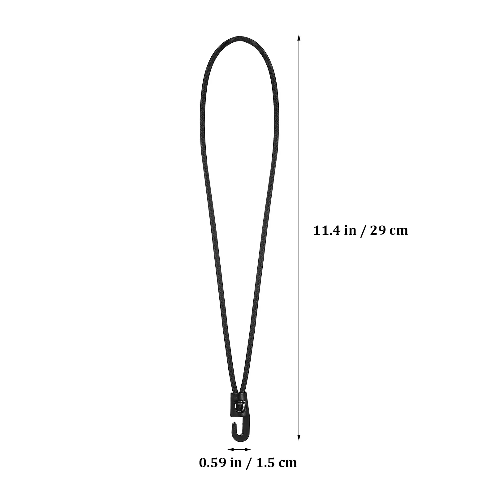 เชือกบันจี้จัมพ์ขนาดเล็ก 25 ชิ้น สายยางยืดแบบหนา พร้อมตะขอ สำหรับตั้งแคมป์กลางแจ้ง จัดเก็บสัมภาระ สายรัดสัมภาระ เชือกบันจี้จัมพ์แบบสั้น