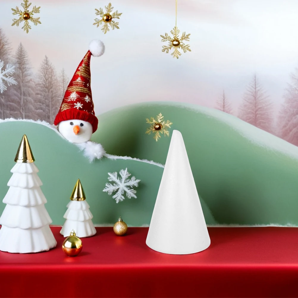 

Foam Cone Decoration Christmas Tree Crafts Solid Dry Cones Floral DIY