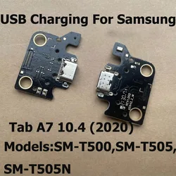 New USB Flex USB Charging Dock Board Connector Fast Charger Port Flex Cable For Samsung Galaxy Tab A7 10.4 2020 SM-T500 SM-T505