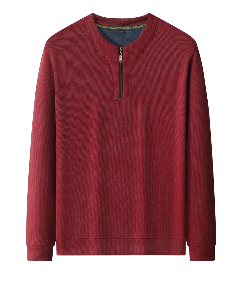 9XL New in Mens Sweatshirt Half Zip-up Pullover Male Large Size Autumn Winter Long Sleeves Big Plus Fleece Warm Top High Quality