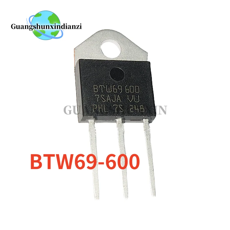 5-10pcs Brand New BTW69-1200 BTW69-1000 BTW69-800 BTW69-600 BTW 691200   BTW 691000    BTW69800 BTW69600 TO-3P In Stock