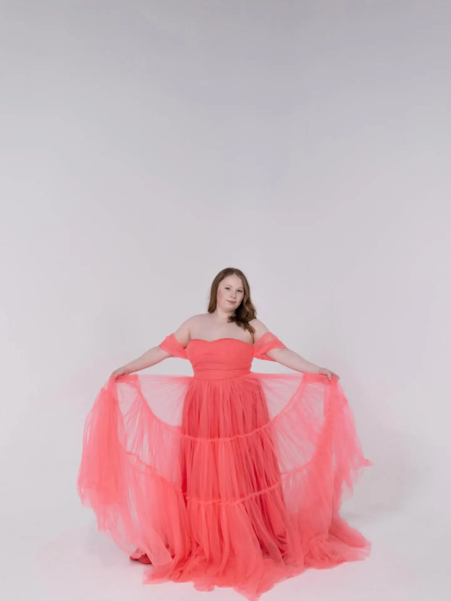 

Pink Women Prom Dress For Photoshoot Formal Sexy Off Shoulder Short Sleeves Long Bridal Morning Robe Customized Night Gown