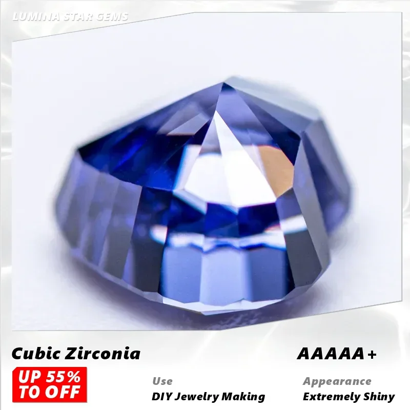 

L-кубический цирконий, оптовая продажа, без сертификата, измельченный лед, в форме сердца, танзаниский цвет, подвески, бусины для изготовления ювелирных изделий своими руками