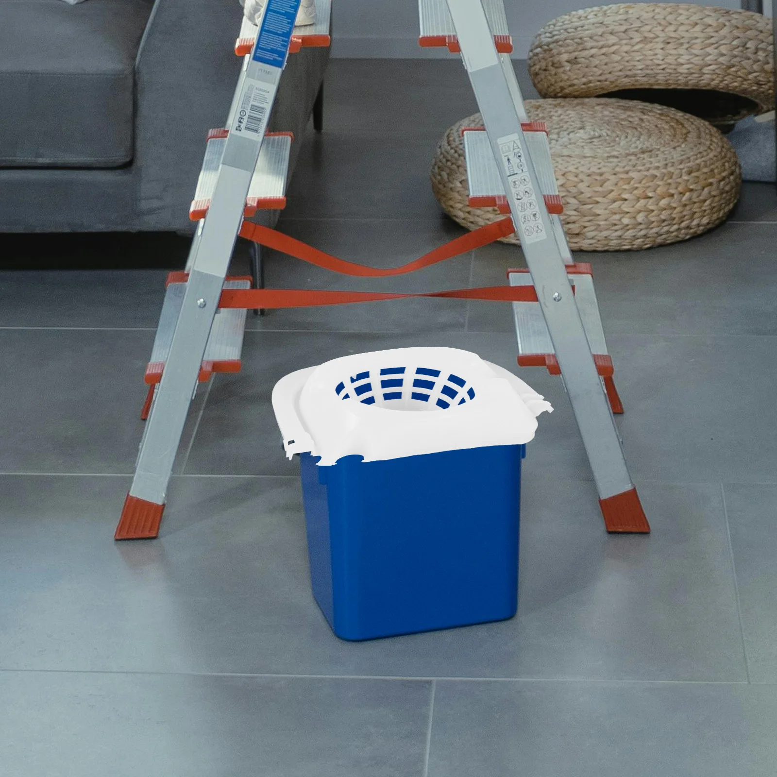 

Plastic Mop Bucket Basket Replacement Portable Cleaning Squeezing Drainage Large Size Multifunctional Household New Design