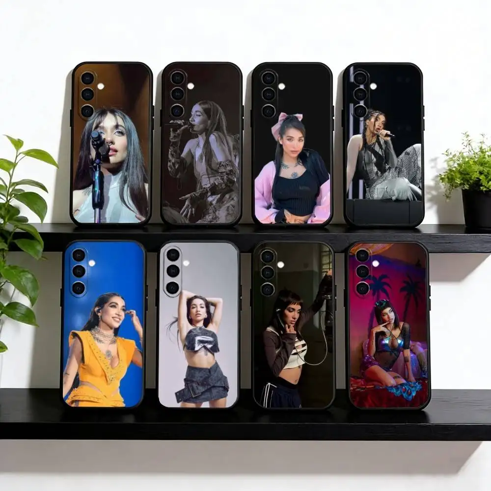 Singer M-MARIA B-Becerra Phone Case For Samsung Galaxy A73,A72,A71,A70,A53,A52,A51,Others Soft Black Cover