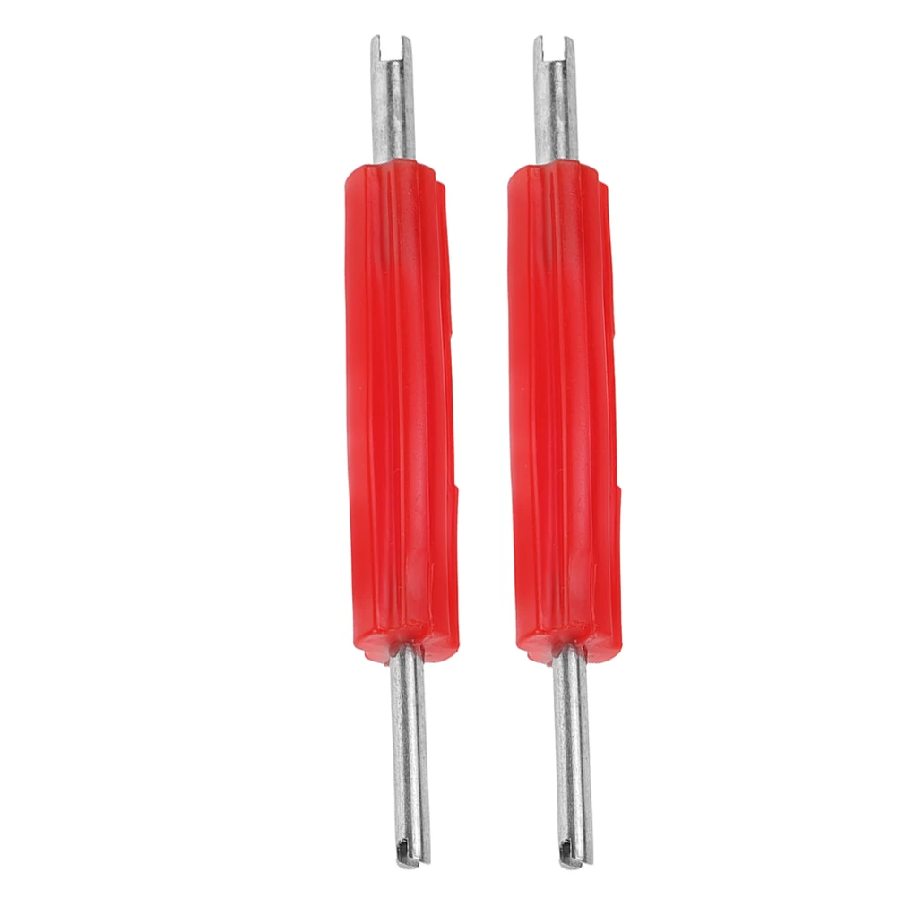 

2pcs Repair Tools Stainless Steel Valve Core Remover Stem Tool Kit Installation Truck Maintenance Accessories