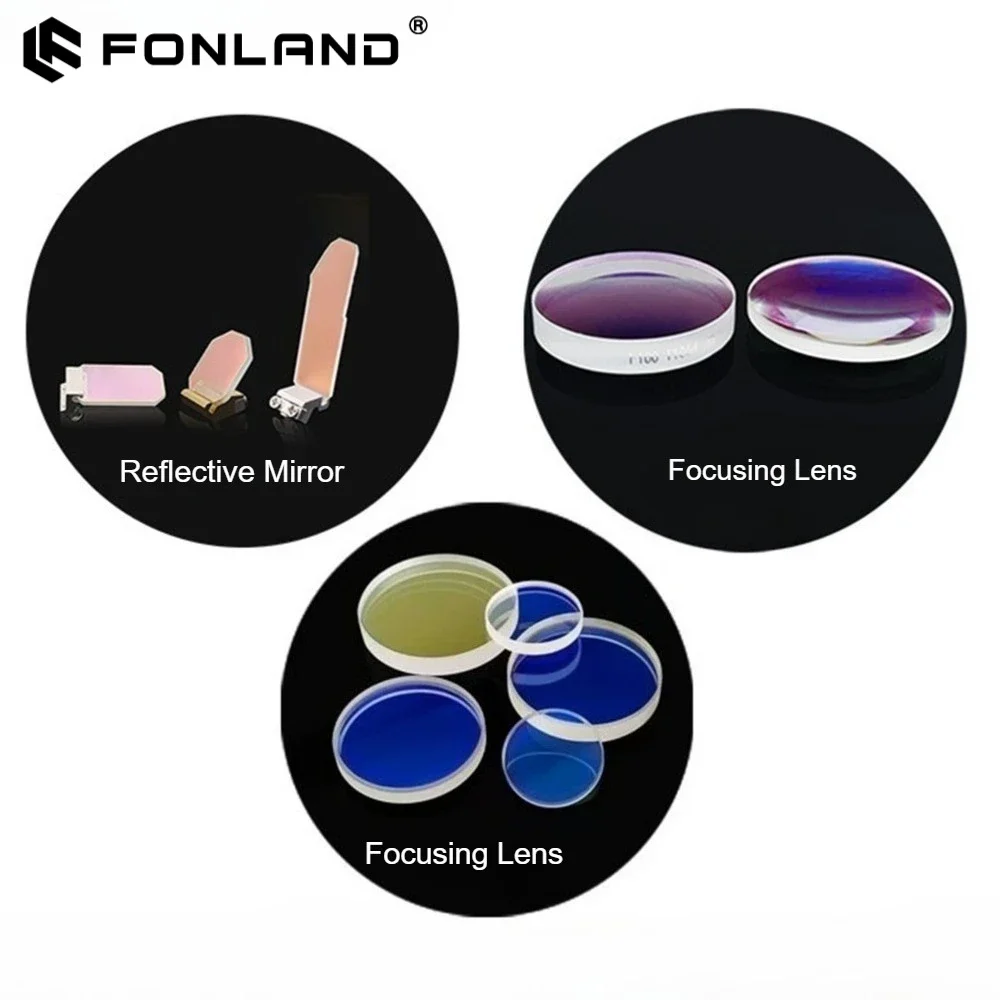 Original CQWY SUP23S/T Laser welding Head SUP23 Laser Weld Machine Parts Focusing Collimating Lens Reflector Seal Ring