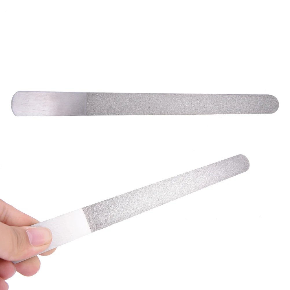 1PC Nail Art File Stainless Steel Nail Files Buffer Sanding Polishing Nail Grinding Blocks Grind Sand Nail Art Pedicure Manicure