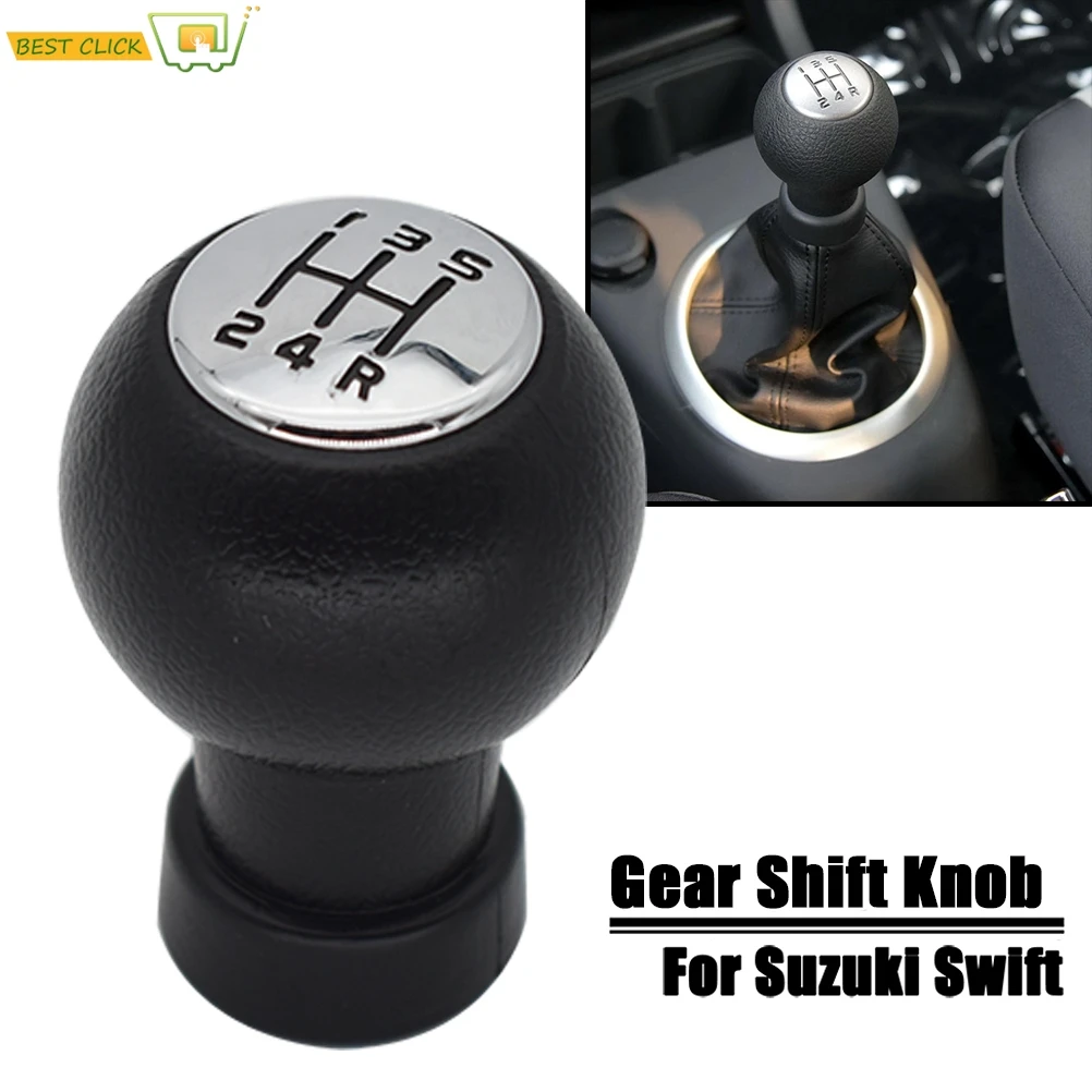 5-biegowa gałka dźwigni zmiany biegów do Suzuki Swift 2005-2010 SX4 2007-2013 ALTO 2009-2014 Stylizacja samochodu