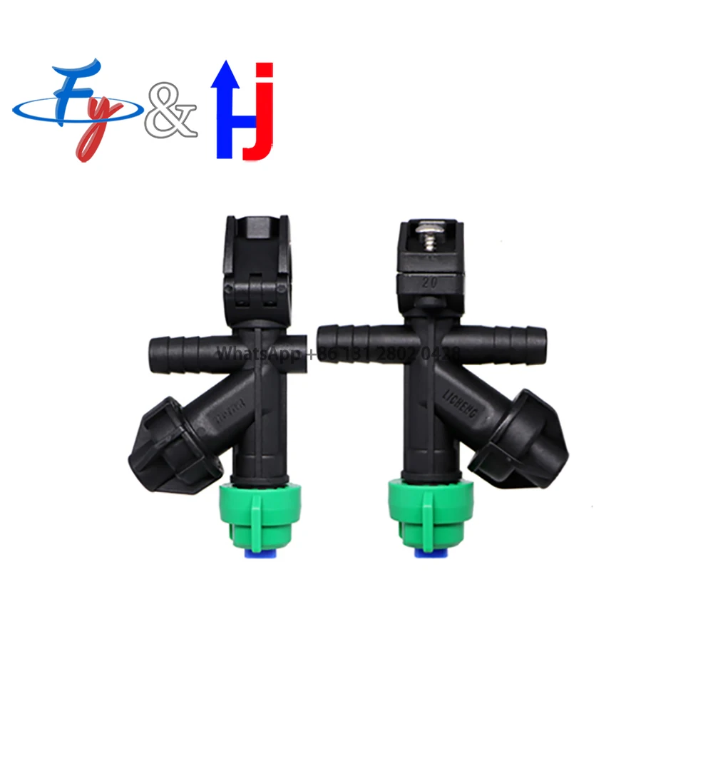 

20mm 25mm Pipe Anti Drip Agricultural Sprayer Nozzle 110 ° Fan Nozzle Water Nozzle Agricultural Plant Protection Spray Nozzle