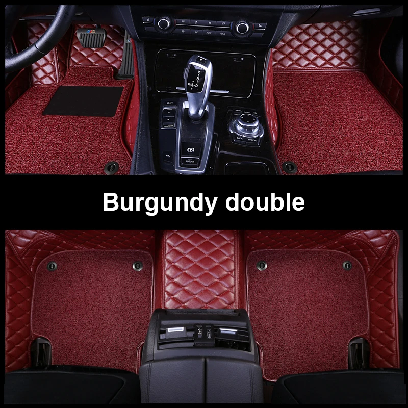 

Custom Fit Car Floor Mat for Mustang Accessories Interior ECO Durable Thick Carpet Customize for Left Drive Right Drive