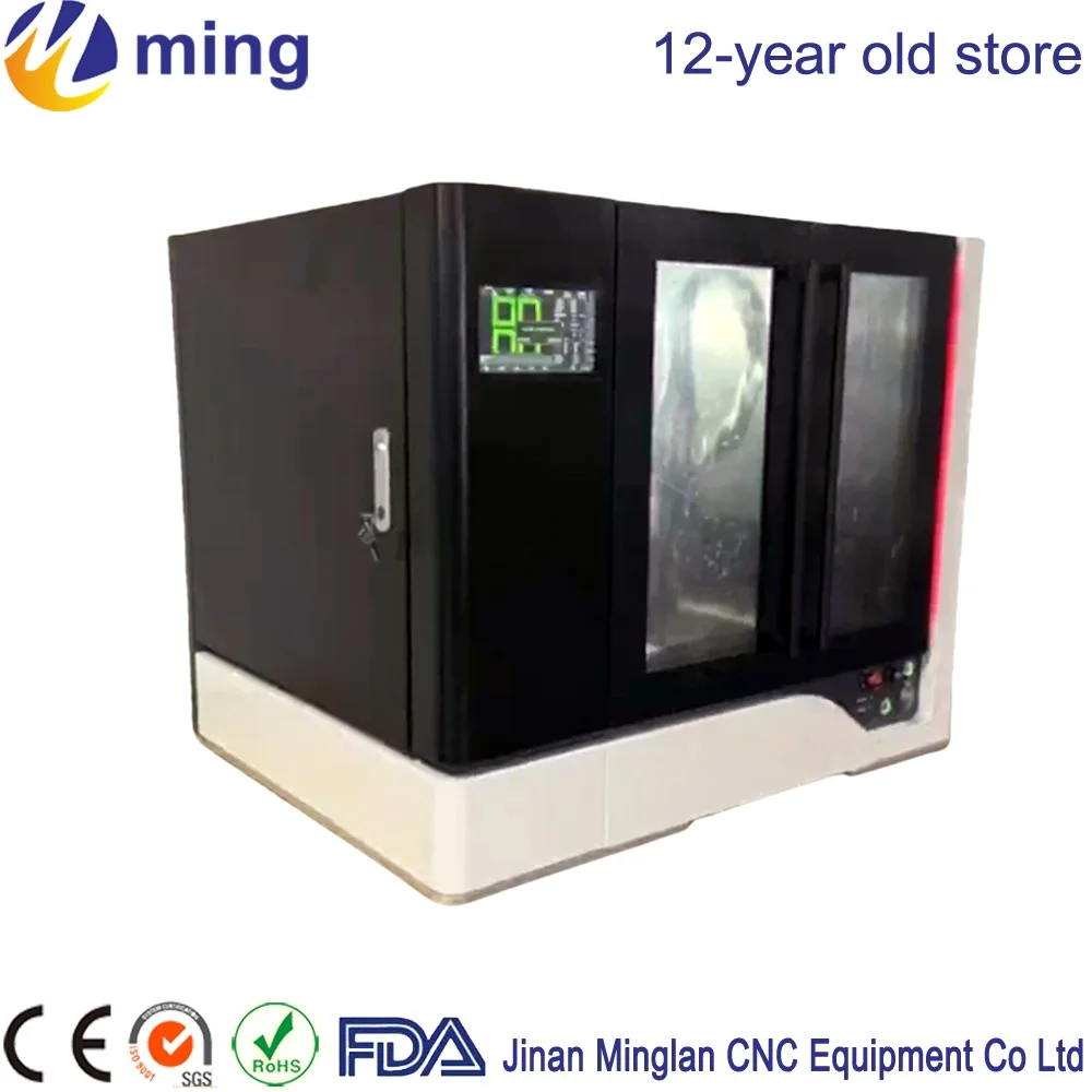 Nuovo Mini Taglio di metalli 2030 6050 6090 Piccola tagliatrice laser a fibra 800W 1500W per metallo dorato Acciaio inossidabile