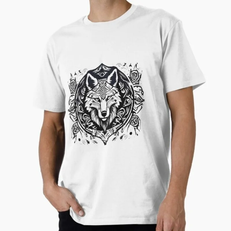 

Celtic Knotwork Wolf Head Retro Viking Gift t shirt Better To Be A Wolf Of Odin Short Sleeve Graphic Clothes All size tops S-6XL