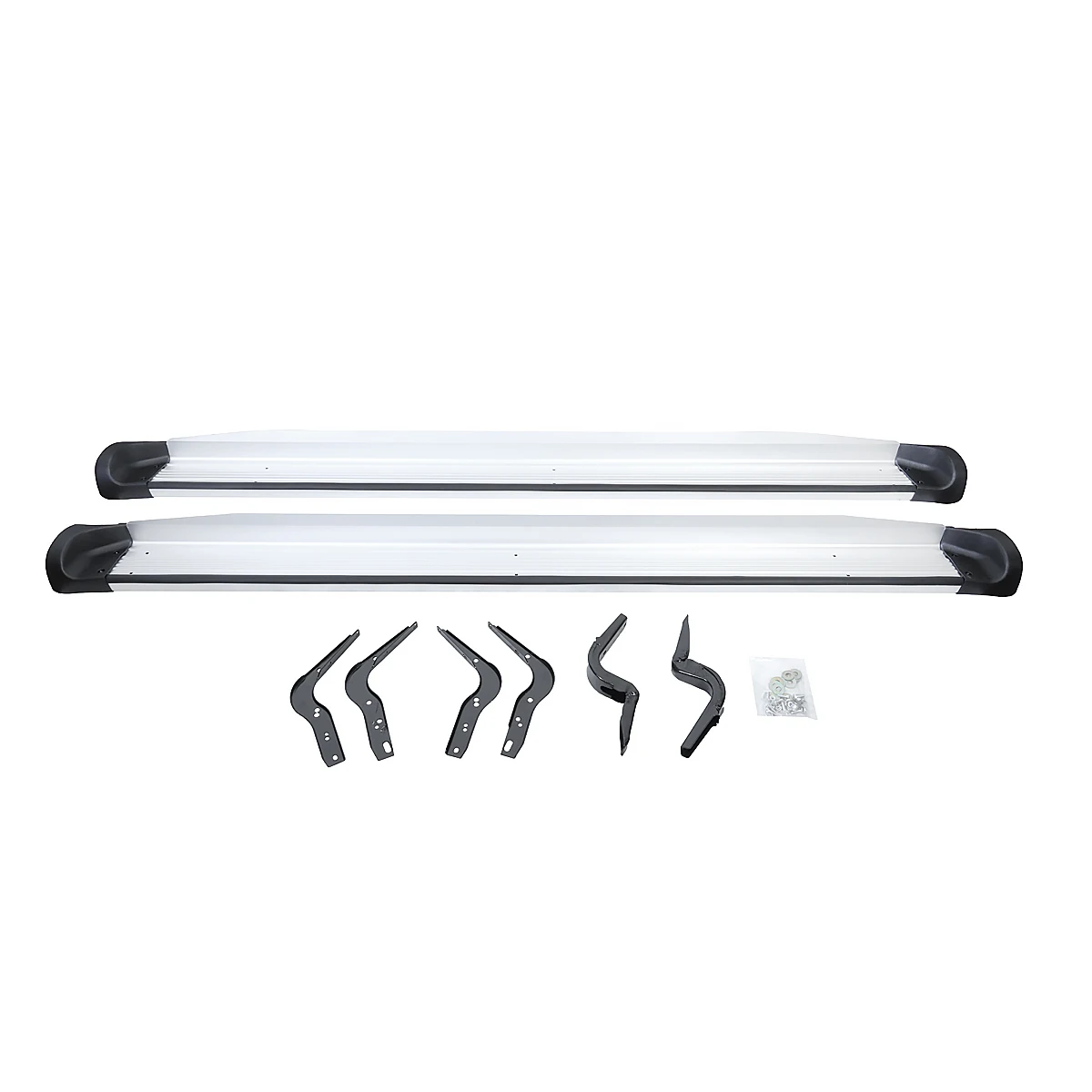 

Factory Direct Auto Parts Footrests Side Pedals Running Board for HELIX VIGO Aluminum Alloy