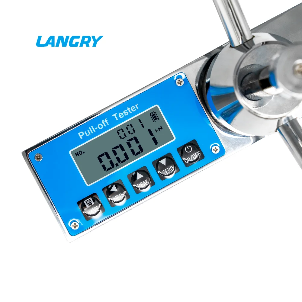 LANGRY Intelligent High Precision Pull Off Adhesion Tester for Carbon Fiber Strength Testing