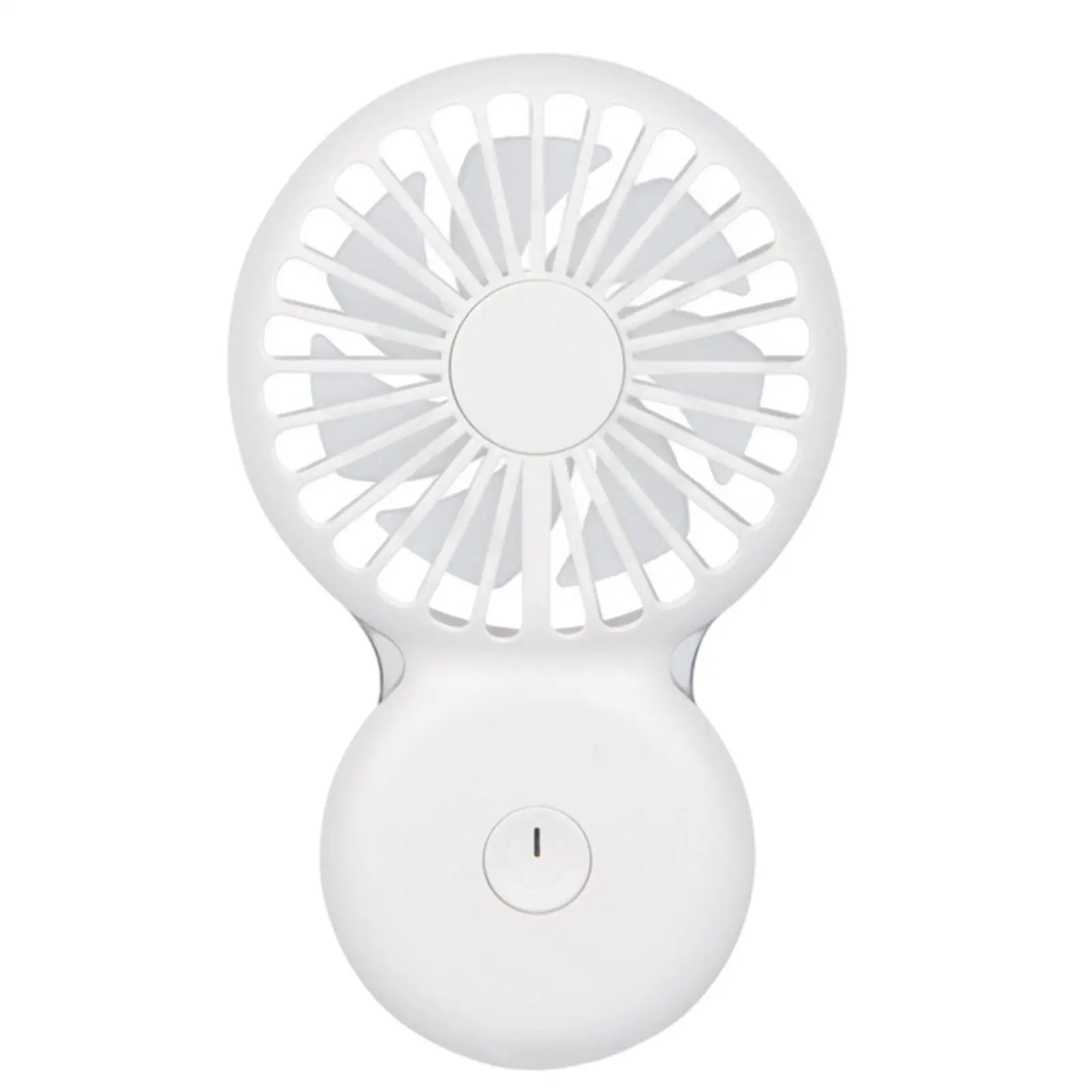 Mini USB Rechargeable Hand Fan Portable Cooling Fan Battery Powered Quiet Small Electric Blower for Travel Desk Personal Use