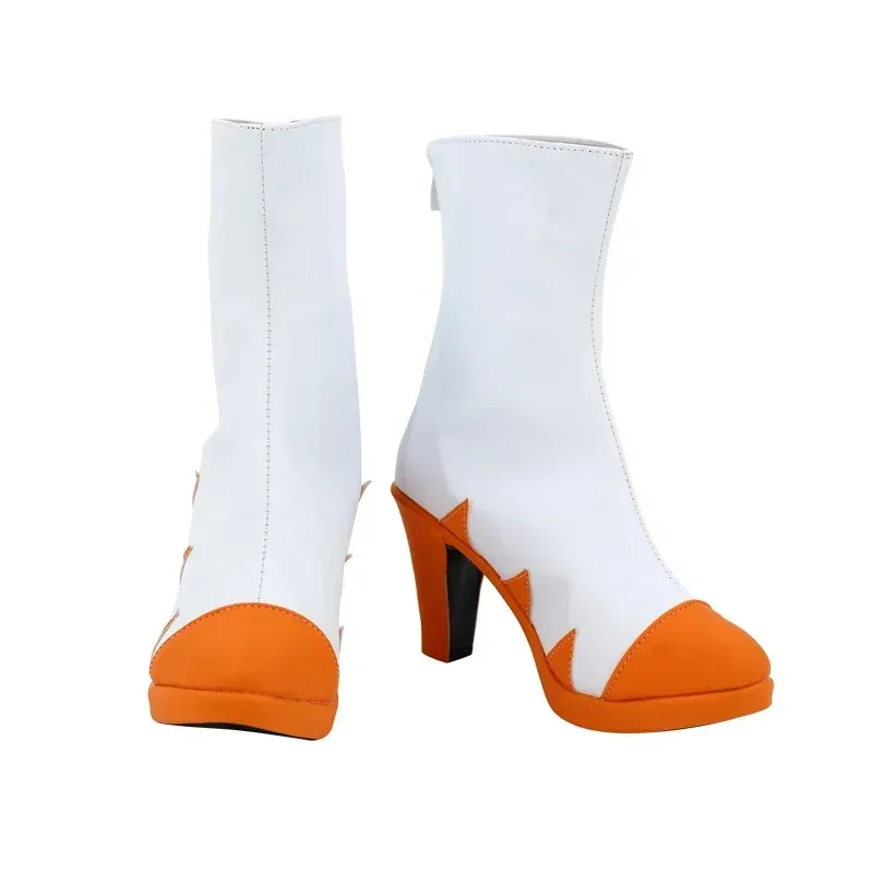 2025 RealCos Honkai Impact 3 Kiana Kaslana Cosplay Shoes Boots Game Anime Carnival Halloween For Women Girls PU Leather High Hee