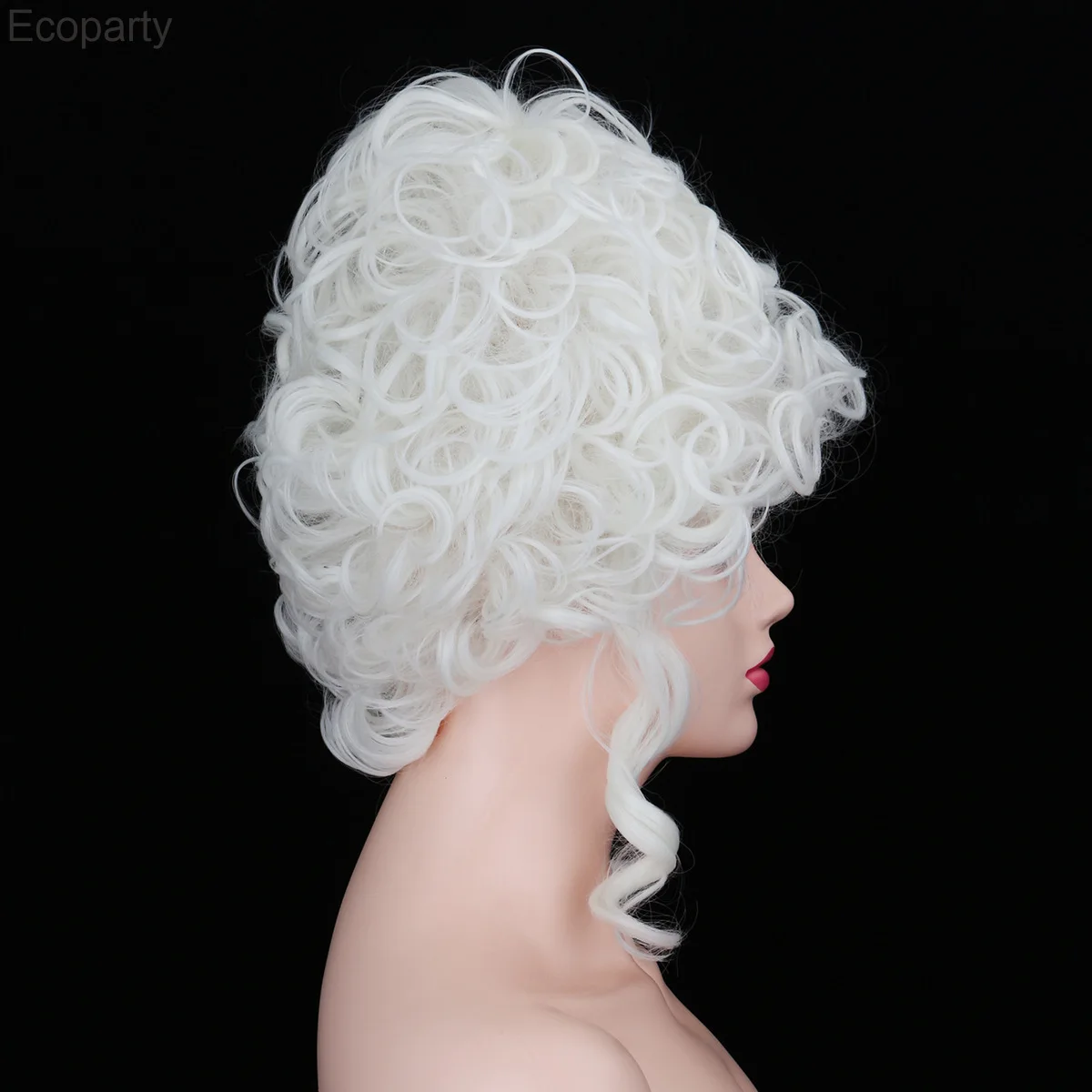 Cosplay królowa dworu Marie Antoinette peruki księżniczka średnio kręcone włosy syntetyczne peruka z czapka z peruką