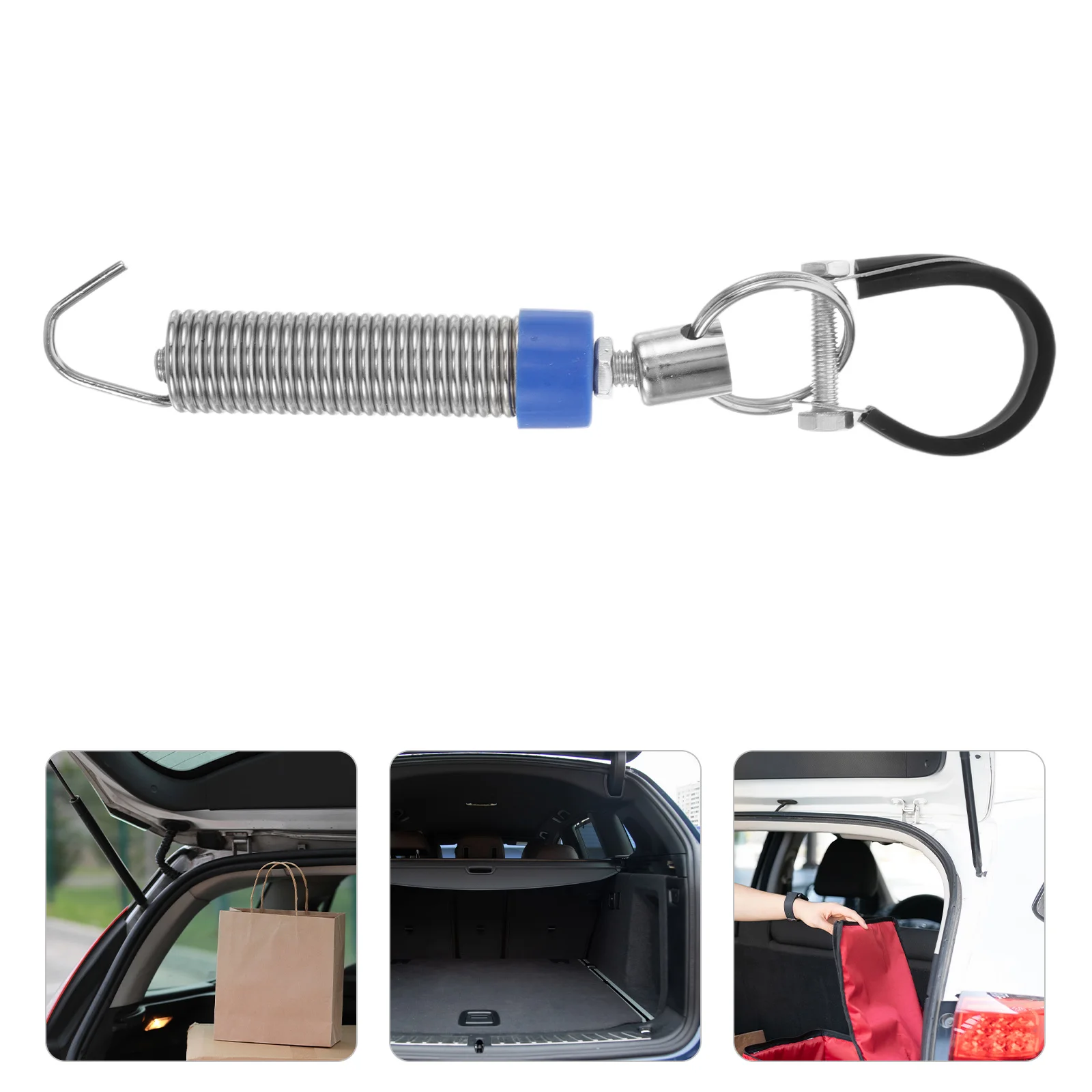 

Adjustable Trunk Lid Opener Universal Auto Boot Accessory Durable Metal Spring for Effortless Opening and Closing