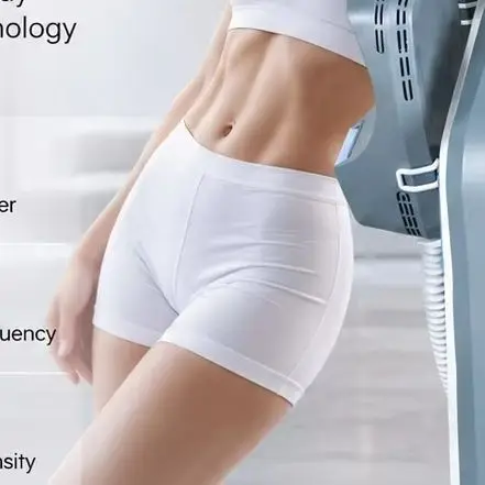 

Professional MYOSLIM Body Contouring and Sculpting Machine With RF and EMS Fat Reduction Muscle Building and Skin Tightening