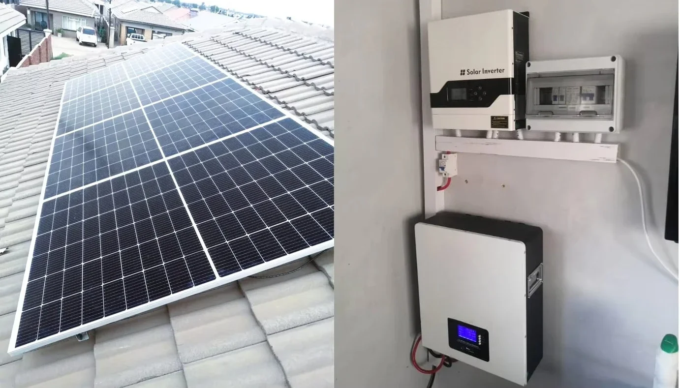 Hybrid Solar Energy Storage System Photovoltaic Full Kit 10Kw Off Grid Battery PV Solar Power Systems