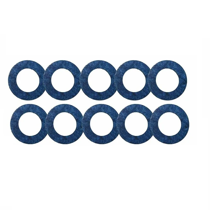 10 قطعة جوانات سدادة تصريف الزيت غسالة الختم حلقة عموم الزيت #   90430-12031 جوانات سدادة تصريف الزيت لقطع غيار السيارات تويوتا كامري كورولا