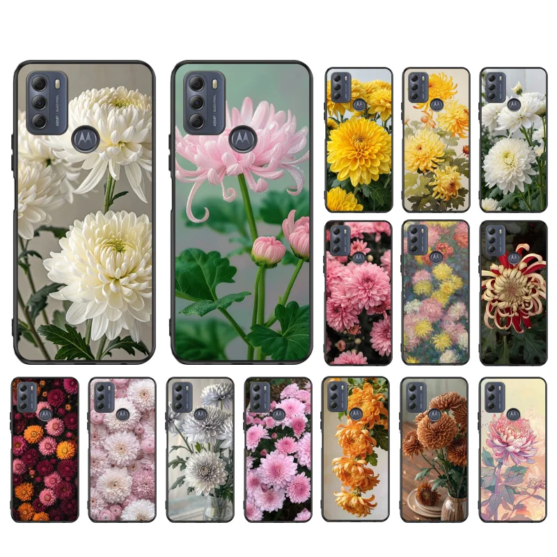 

Phone Case For Moto G86 G85 G75 G15 G05 G56 G72 G53 G54 G84 G60 G31 G32 G24 G 5G G Play chrysanthemum