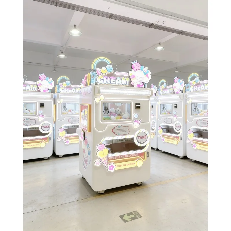 Refrigerated Ice Cream Vending Machine -18°C Frozen Food Dispenser Automatic Self-Service 24 Hour Commercial with MDB Protocol