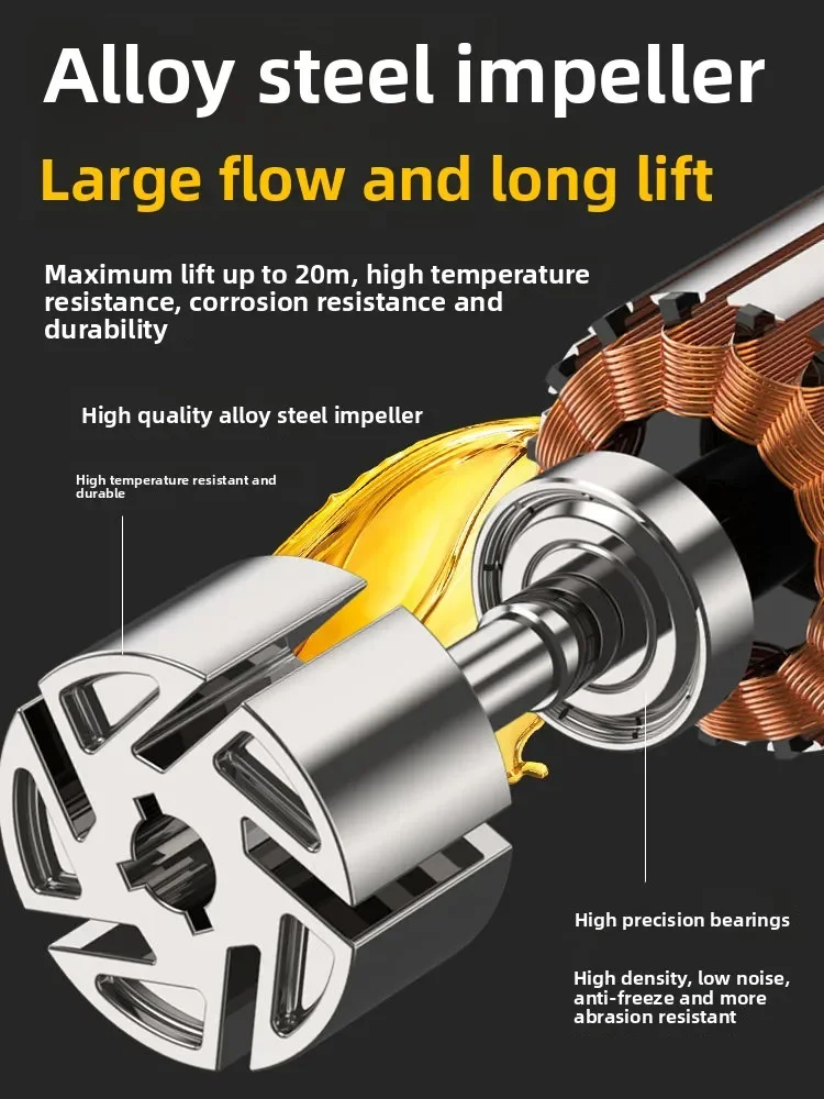 مضخة زيت كهربائية جديدة صغيرة 12V24V220V وحدة ضخ ذاتية التحضير قطعة أثرية