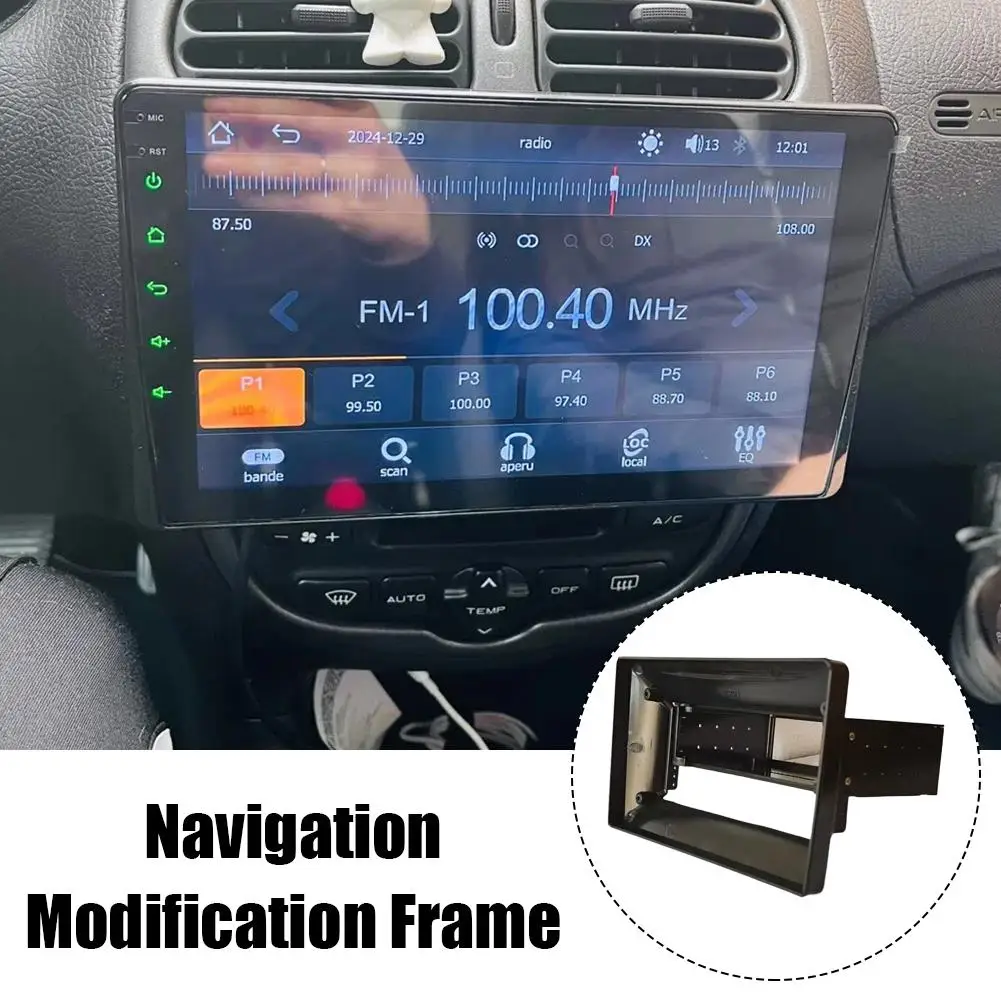

1 Din 9 10 inch Universal Car Stereo Radio fascia Touch Screen Autoradio Car MP5 Player Frame Plate Adapter Navigation Panel