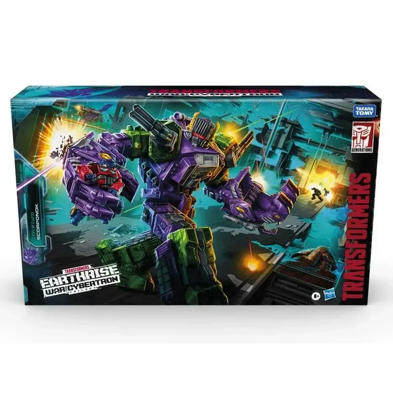 Sonderangebot Transformers, Hasbro, Earthrise, Titan Class, Sark Giant, Thak, Scorpion, Decepticon Base Figure Frenzy in