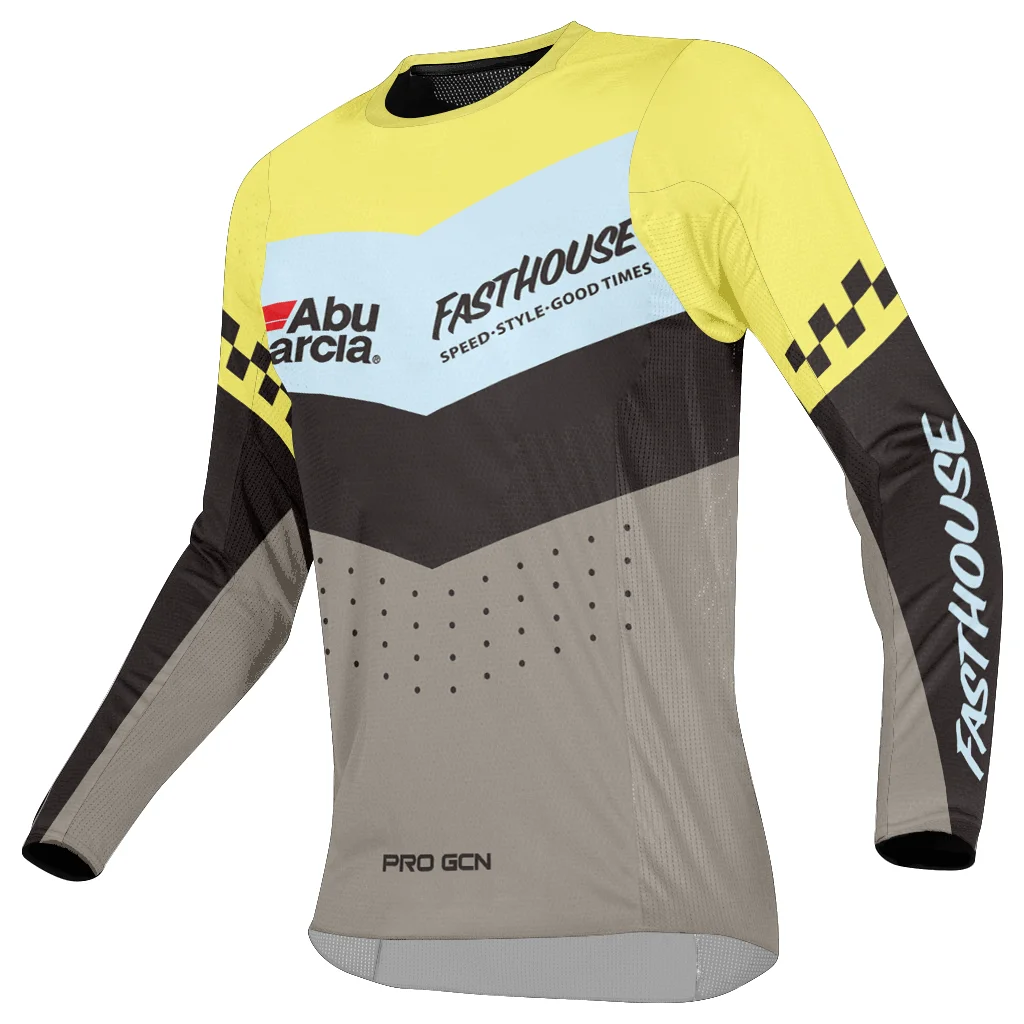 New 2023 FASTHOUSE Team Downhill Jerseys Motocross Clothing Cycling Jersey Men Racing Off Road DH Bicycle Locomotive Shirt
