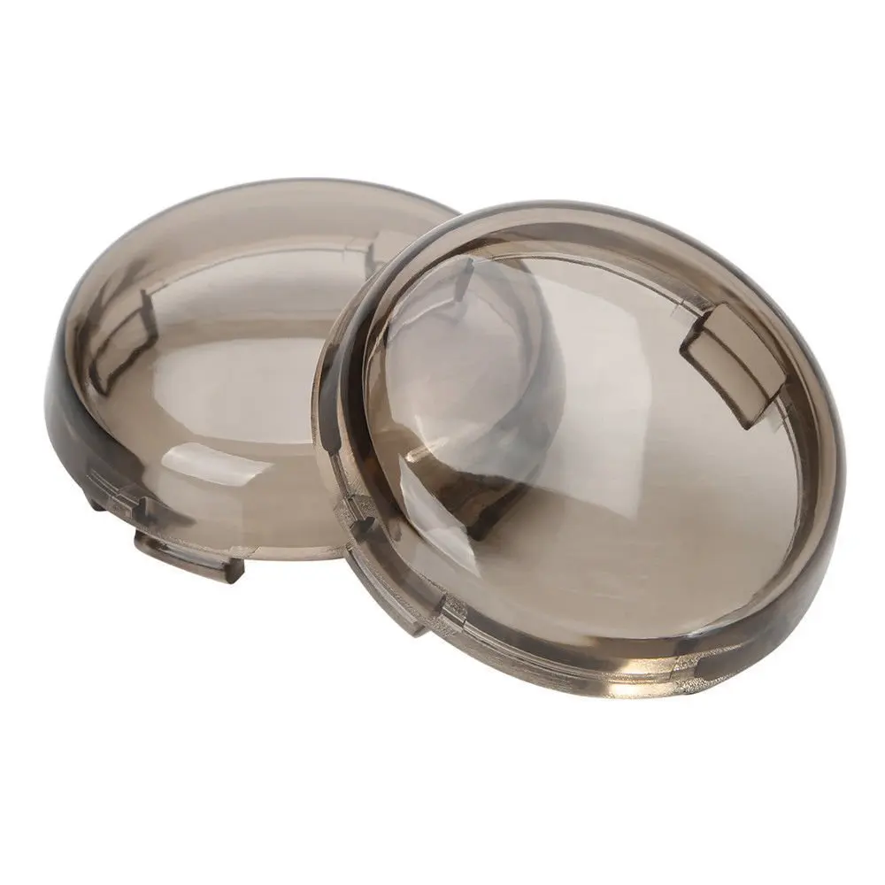 ABTU-Smoked Turn Signal Lens Covers Lenses For Pack Of 4