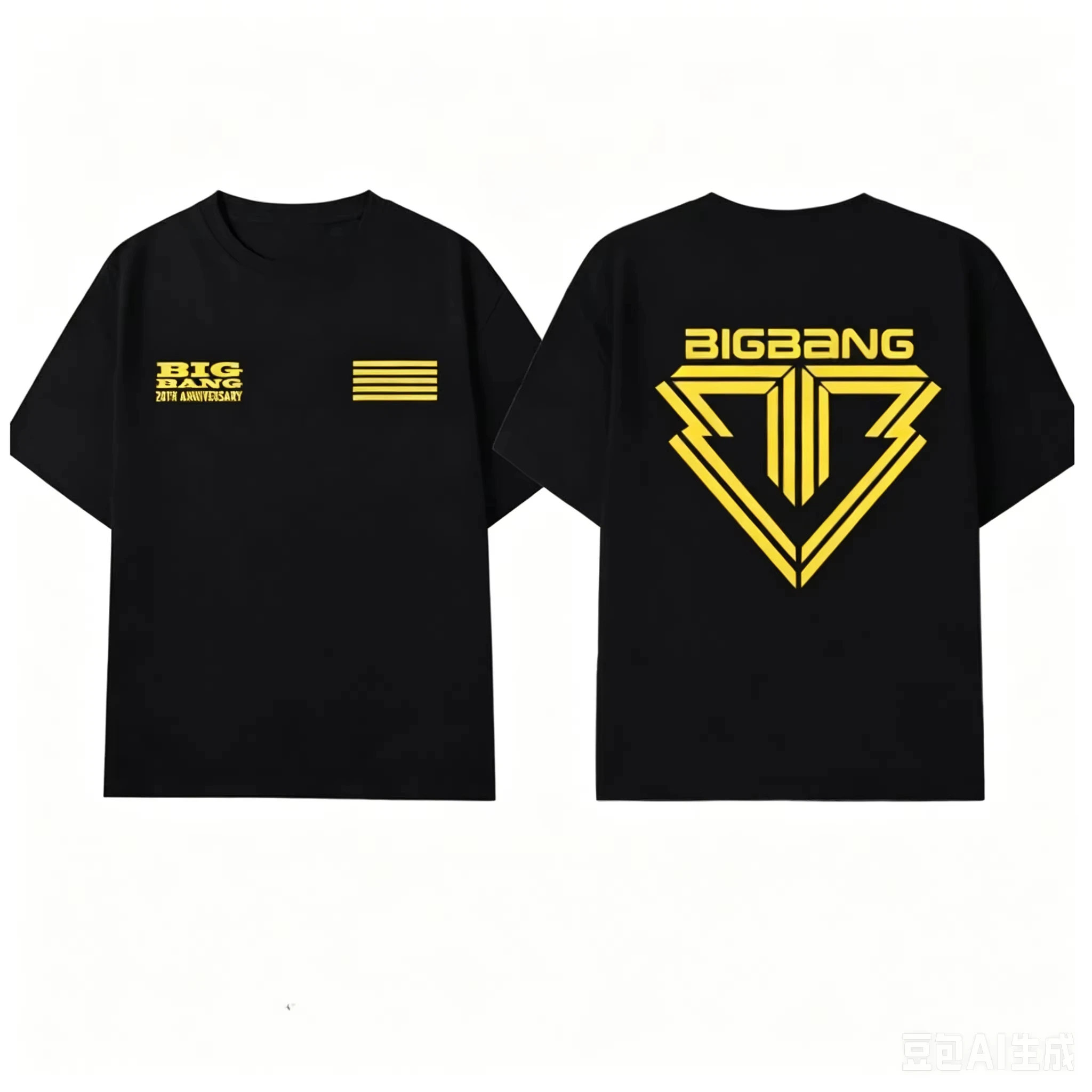 2026 20th Anniversary Concert Bigbang T-Shirt G-Dragon Fans Short Sleeve Unisex women Breathable Sweat Absorbent Comfortable Top