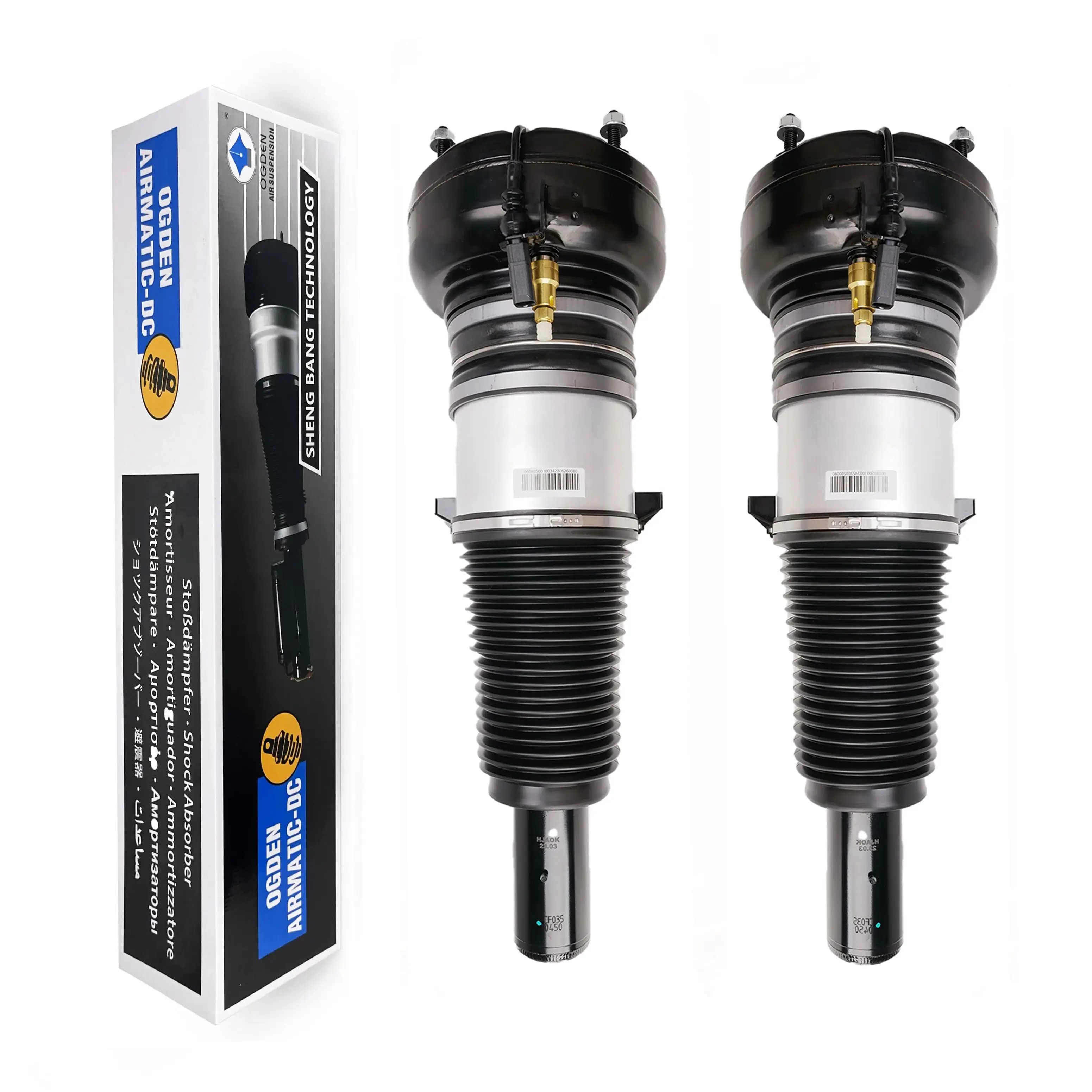 

OGDEN 2X передняя левая + правая пневматическая стойка амортизатора для Audi A8 D4 S8 A6 C7 A7 Porsche Macan 4H0616040A 4H0616039 4H0616040