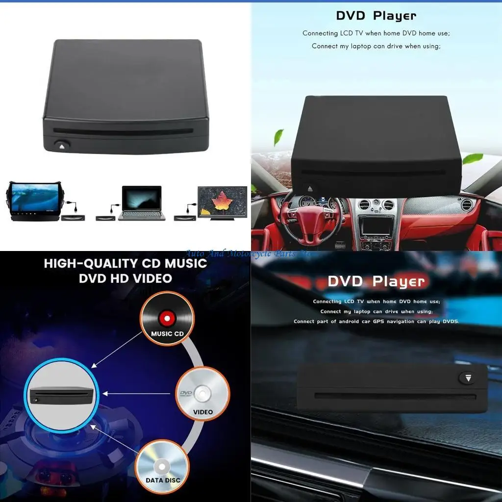 

P9FD Внешний стерео универсальный DVD-плеер USB-интерфейс Радио Автомобильный навигационный компьютер