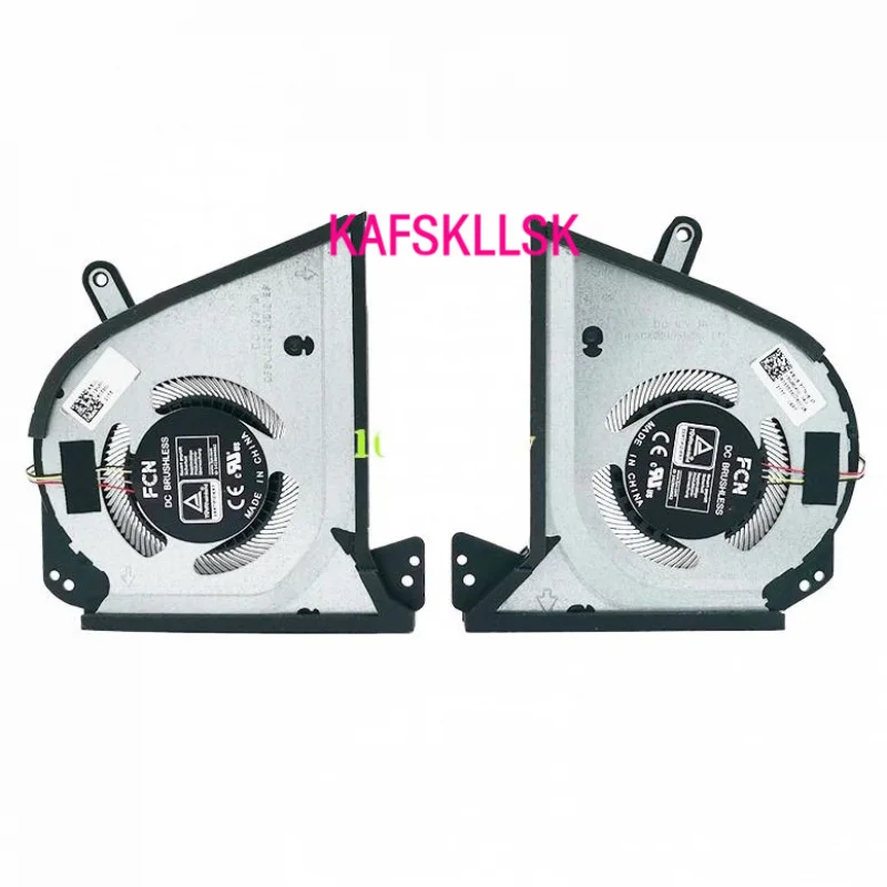 RWNew Laptop CPU GPU Ventilador para ASUS ROG Zephyrus 15 GA503 GA503Q GA503QS Cooler Radiador DC 12V 1.0A 4PIN