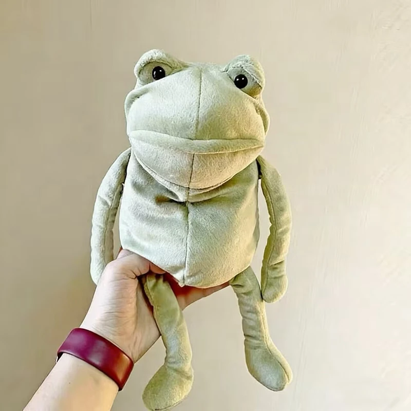 1Pc 18/33cm Kawaii Sad Frog Peluche Toy Cute Frog Plush Pendant Toy Figure Dolls for Children Kids Birthday Gift