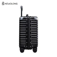 100% Aluminum Body Business Carry-on Suitcase 18 Inch, TSA Lock Laptop Bag with Spinner Wheels, Hardside Compact Travel Luggage 4