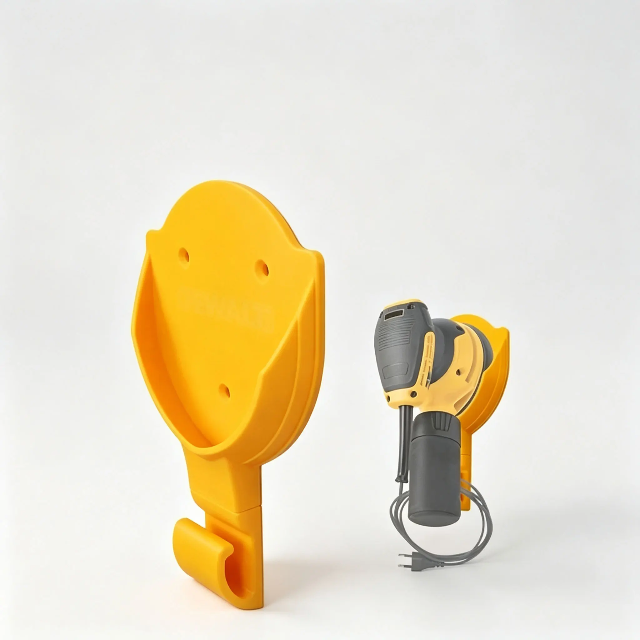 Wall Mount Orbital Sander Holder Compatible with Dewalt DWE6423 Storage Bracket Garage Workshop Power Tool Accessories