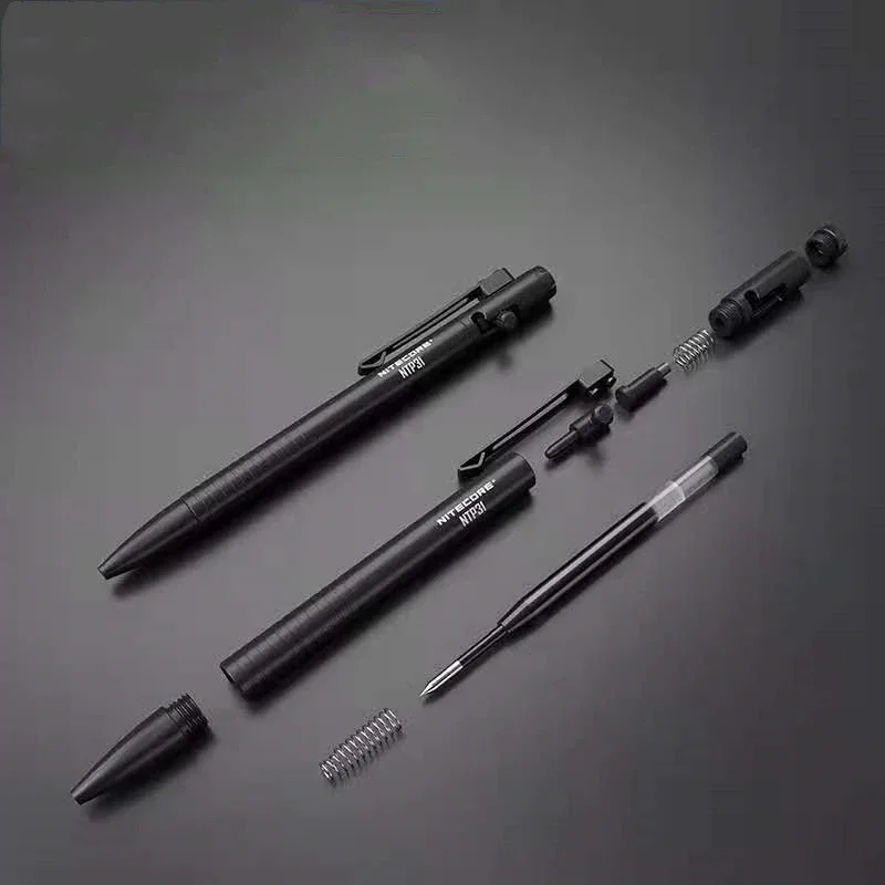 NITECORE NTP31 Pen CNC Bidirectional Bolt Action Event Writing Multifunctional Aluminum Alloy Tactical Pen