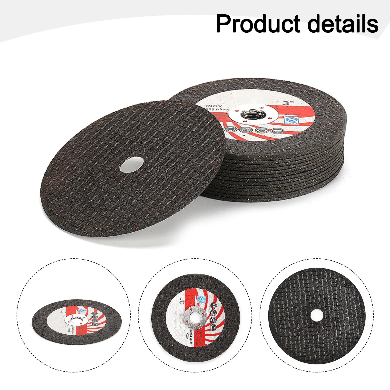 Cutting Wheel Cutting Disc 10mm Resinset 15pcs For Angle Grinder Grinding Wheel High Quality Mini Practical 75mm