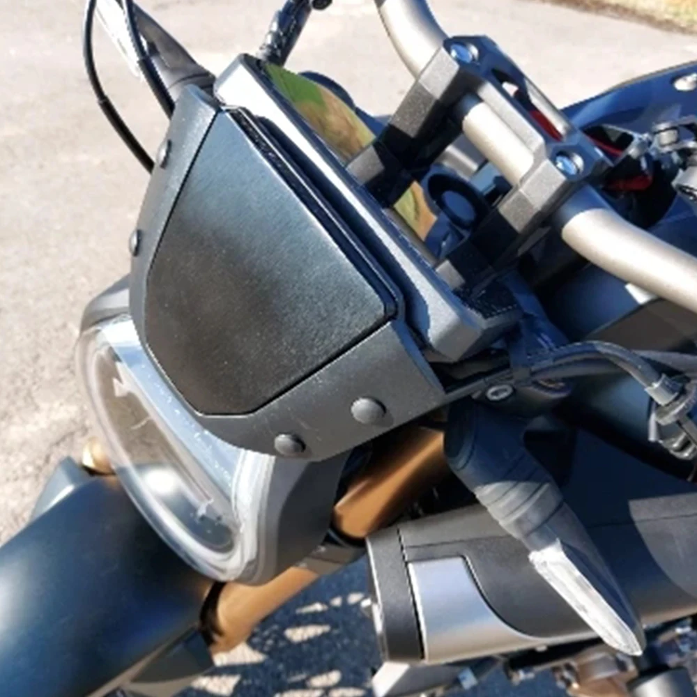Für Honda CB650R CB 650 R 2024 2025 2026 Motorrad Sport-Windschutzscheibe Motorrad-Frontwindabweiser mit Halterung Luftverkleidung – Detail 16
