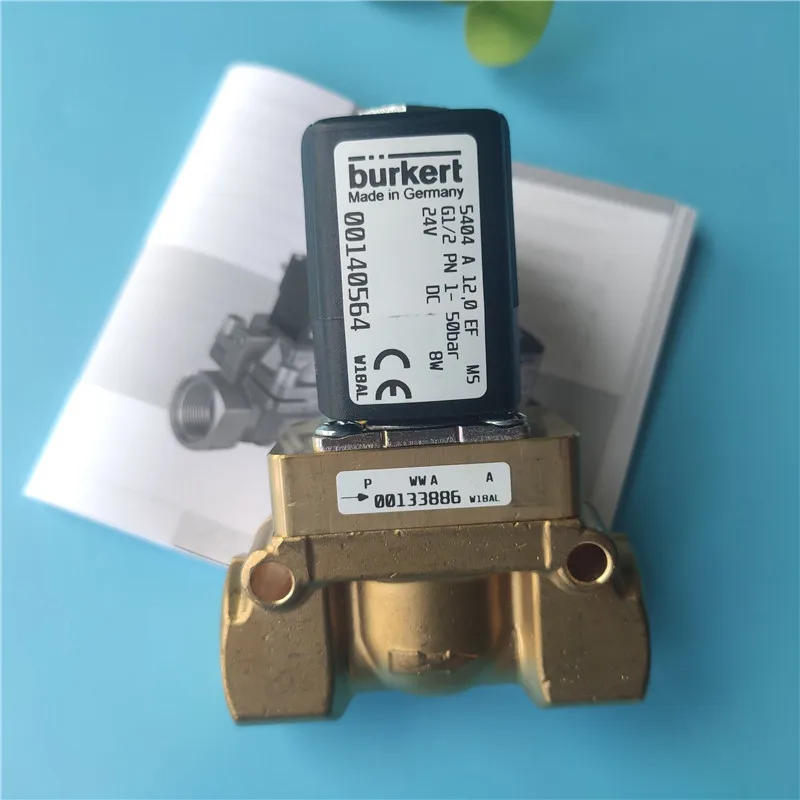 

Burkert Type 5404 / Article No.140566 3/2-Way-Solenoid Valve 00140566 00140564