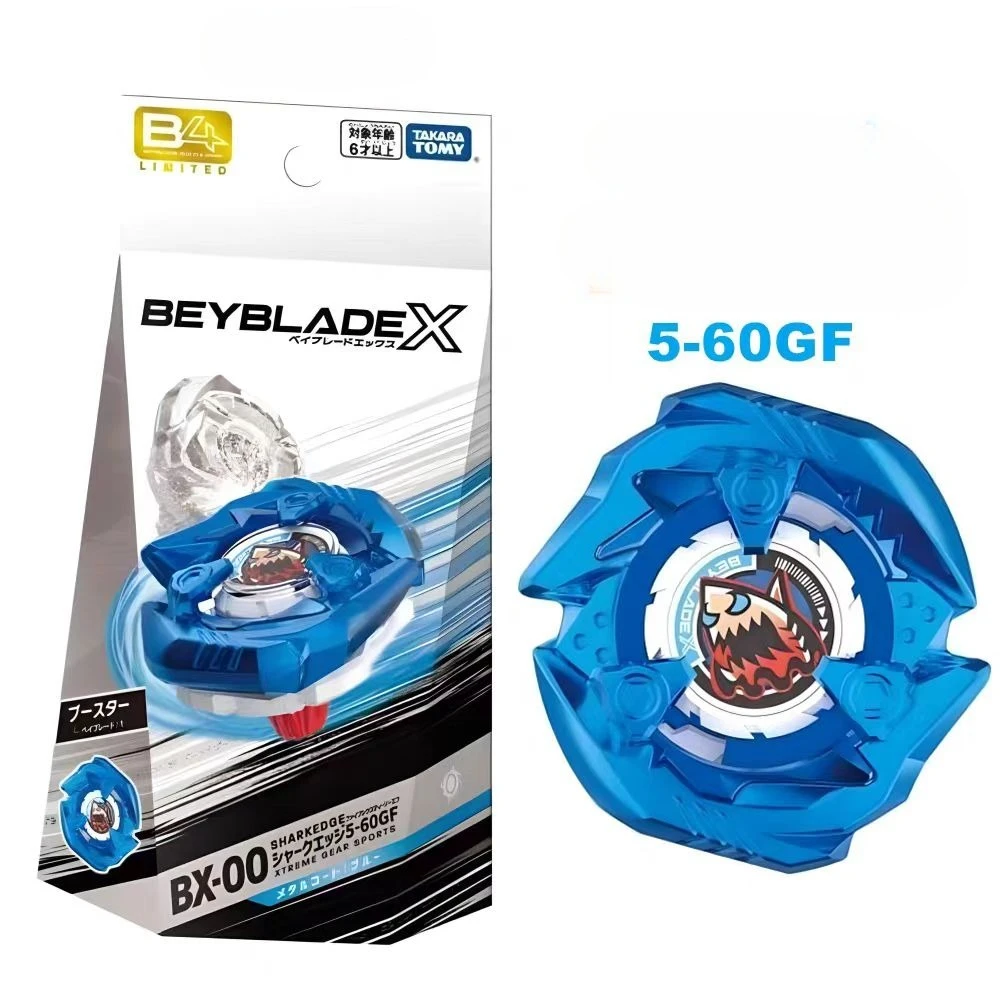 

В наличии ОРИГИНАЛЬНЫЙ Takara Tomy BeyCollector BX-00 Shark Edge 5-60GF Booster BX-00 [Металлический синий] — модель игрушки, подарок на день рождения для ребенка